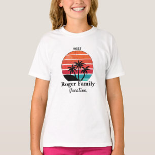 Farbenfrohe Wiedersehen Vacation T - Shirt