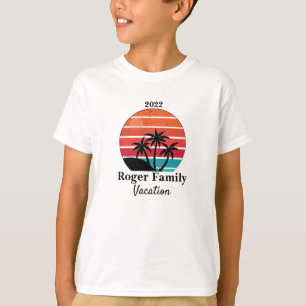Farbenfrohe Wiedersehen Vacation T - Shirt