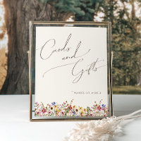 Farbenfrohe Wildblume | Beige Karten und Geschenke