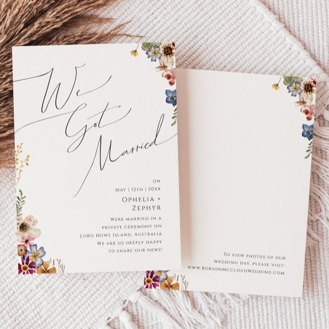 Farbenfrohe Wildblume Gartenanlage Ankündigung (Von Creator hochgeladen)