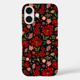 Farbenfrohe Wildblume Sommer Floral Case-Mate iPho iPhone 16 Hülle