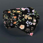 Farbenfrohe Wildblume Wiese Frühjahr Blumengarten Krawatte<br><div class="desc">Schönes boho-inspiriert Design mit fröhlichen Aquarellfarben-Wildblumen in verschiedenen Farbtönen wie Rosa,  Lavendel,  Gelb,  Blau und Grün.</div>