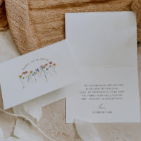Farbenfrohe Wildblumen Baby Shower für das kleine
