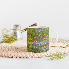 Farbenfrohe Wildblumen Tasse