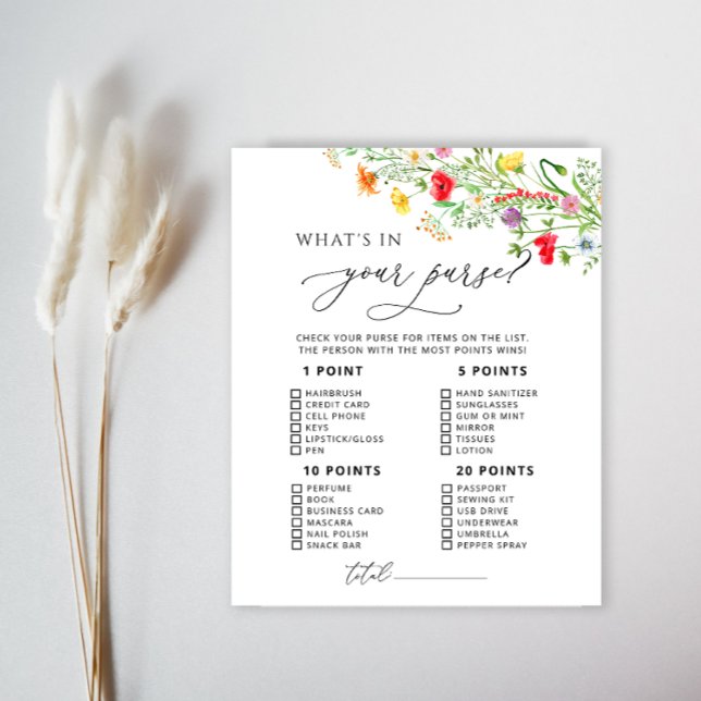 Farbenfrohe Wildblumen, was in Ihrem Geldbeutel st (Von Creator hochgeladen)