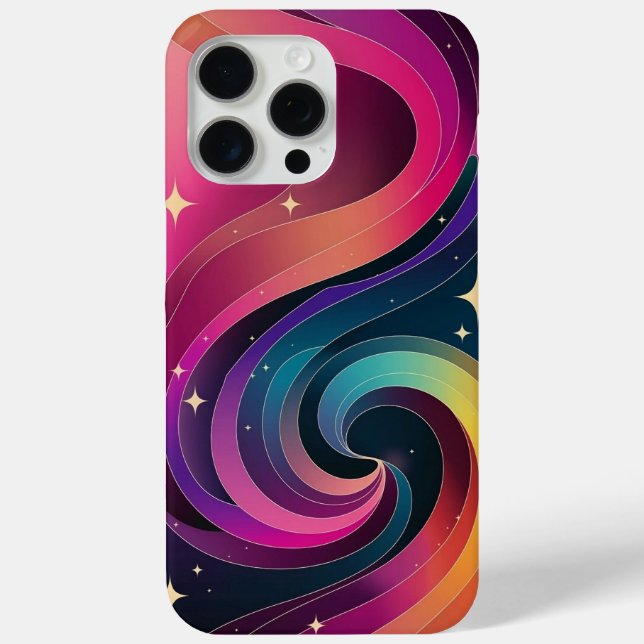Farbenfrohe Wirble Hintergrundbilder Telefoncase Case-Mate iPhone Hülle (Rückseite)
