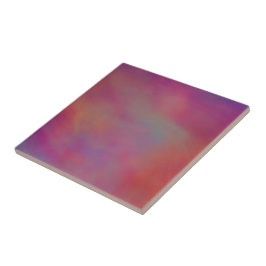 Farbenfrohe Wolken Fliese