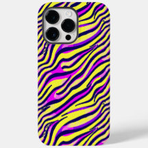 Farbenfrohe Zebra-Druckleiste Abstraktes Muster