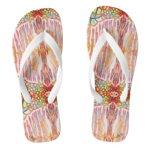 Farbenfrohe Zorn, Strandbekleidung Flip Flops