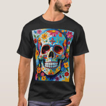 Farbenfrohe Zuckerhut Blume Art Shirt
