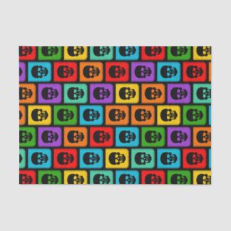 Farbenfrohe Zuckerkulptur Halloween-Party Geschenk Seidenpapier