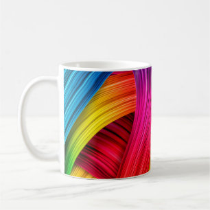 farbenfroher abstrakter Hintergrund,Hintergrund,Fa Kaffeetasse