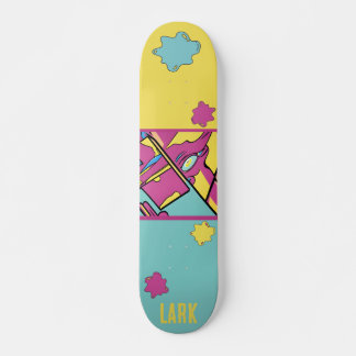 Farbenfroher Abstrakter Pop Art Personalisiert Ska Skateboard