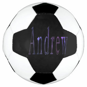 Farbenfroher Andreasname, Fußballball Fußball