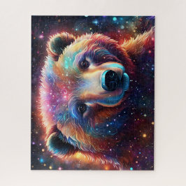 Farbenfroher Bär Puzzle