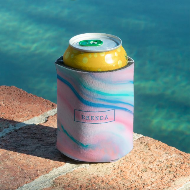 Farbenfroher Chloralagat-Marmor Dosenkühler (In Situ Pool)