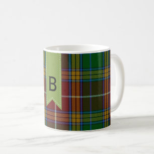 Farbenfroher Clan Baxter Kariert Kaffeetasse