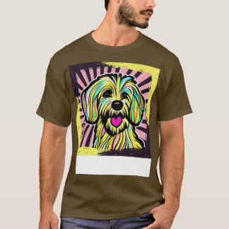 farbenfroher Cockapoo T-Shirt