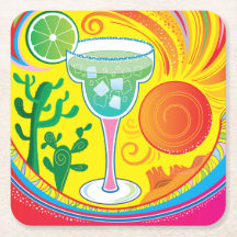 Farbenfroher Cocktail