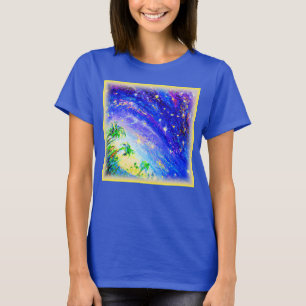 Farbenfroher Dance Dancing im Himmel. Jetzt kaufen T-Shirt