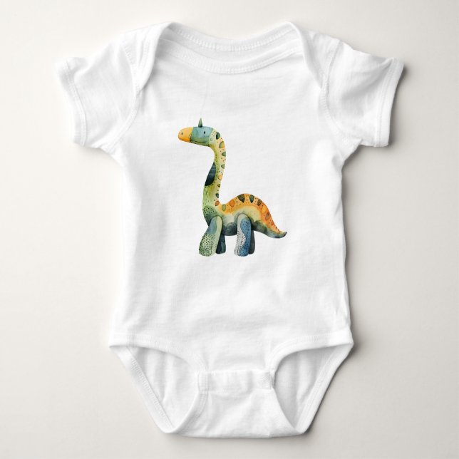 Farbenfroher Dinosaurier Cartoon - Fun Dino Shirt  (Vorderseite)