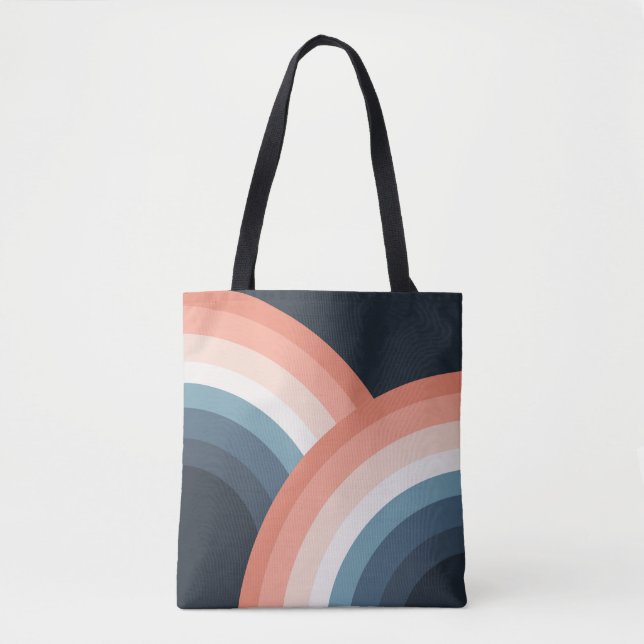 Farbenfroher doppelter Retro-Regenbogenstil (Vorderseite)