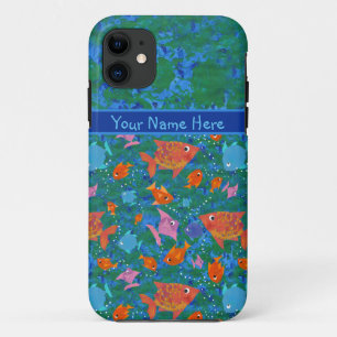 Farbenfroher Fisch Custom iPhone 5 Xtreme Fall 11 Hülle