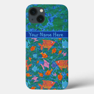 Farbenfroher Fisch im Meer Custom iPad Mini Fall Case-Mate iPhone Hülle