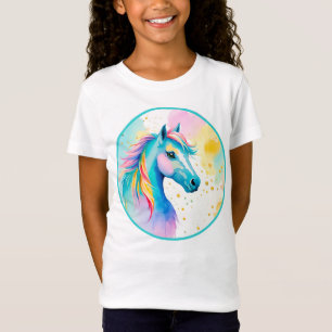 Farbenfroher Geist Pony 10 Kinder T-Shirt