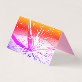 Farbenfroher Grafikstil Pinsel Farbe Spritzer