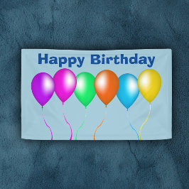 Farbenfroher Hauch von Balloons Banner