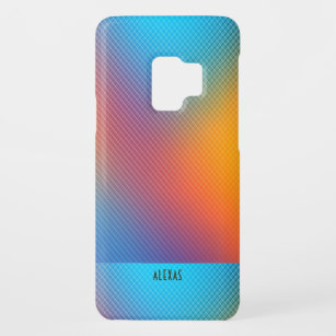 Farbenfroher holografischer abstrakter Hintergrund Case-Mate Samsung Galaxy S9 Hülle