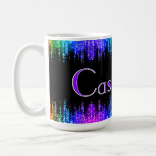 Farbenfroher Individuelle Name, der ein Geschenk f Kaffeetasse