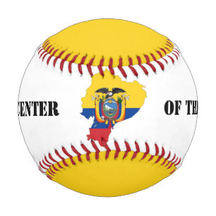 Farbenfroher, individueller Ecudor-Baseball  Baseball