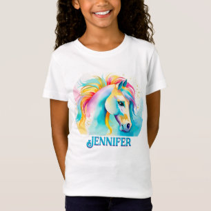 Farbenfroher, individueller Spirit Pony 8 Kid's T T-Shirt