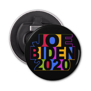 Farbenfroher JOE BIDEN 2020 Flaschenöffner-Magnet Flaschenöffner