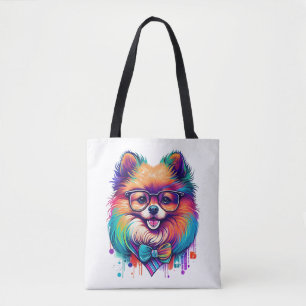 Farbenfroher Kawaii Spitz Hipster