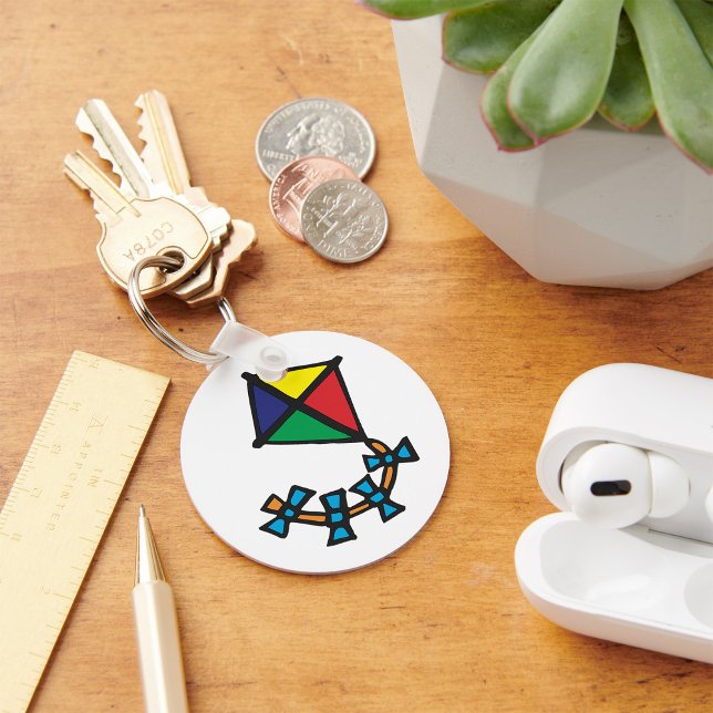 farbenfroher Kite Schlüsselanhänger (Von Creator hochgeladen)