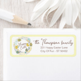 Farbenfroher Kraut von fröhlichen Hühnereiern und