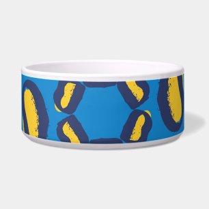 Farbenfroher Leopardenprint, nahtlose Textur. Napf