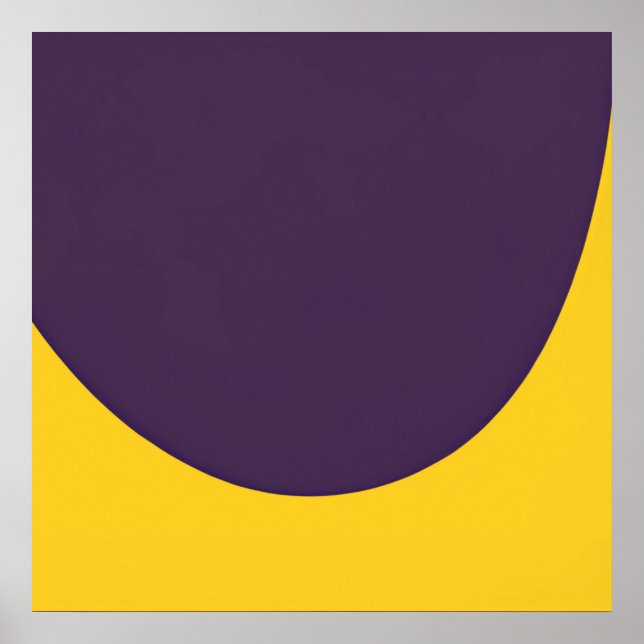 Farbenfroher Minimalistischer Bogen - Ein perfekte Poster (Vorne)