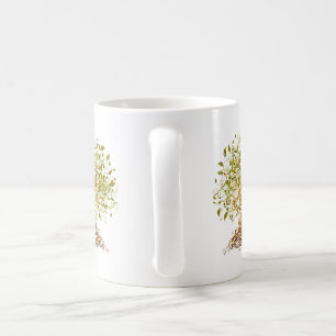 Farbenfroher moderner Baum 13 Tasse