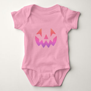 Farbenfroher Ombre Jack-o-lantern Kürbis T - Shirt