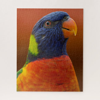 Farbenfroher Parrot Lebender tropischer Vogel Puzzle