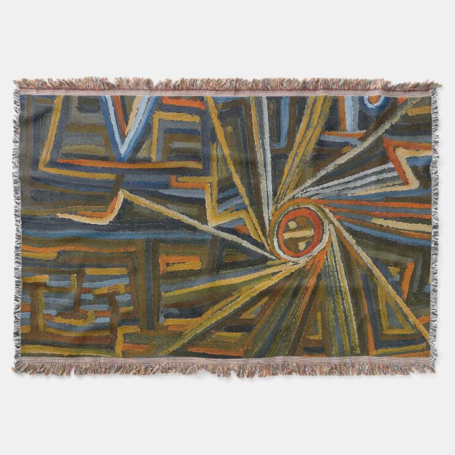Farbenfroher Paul Klee Abstract Decke (Vorderseite)