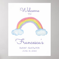 Farbenfroher Regenbogen im Wasser Herzlich willkom