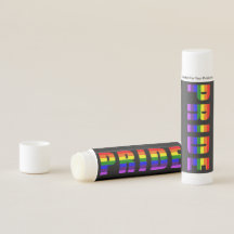 Farbenfroher Regenbogen-Prix auf Custom Black