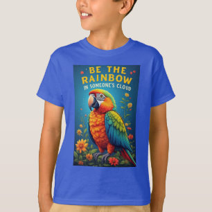 Farbenfroher Regenbogenpapagei T-Shirt