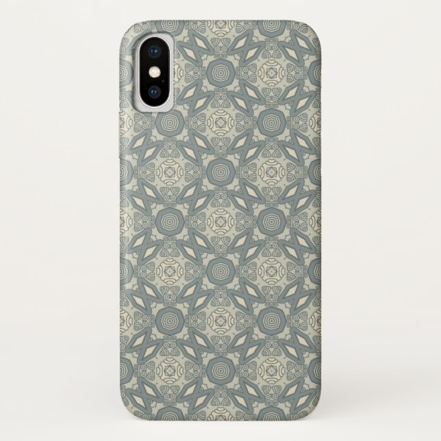 Farbenfroher Retro-Musterhintergrund 5 Case-Mate iPhone Hülle (Rückseite)