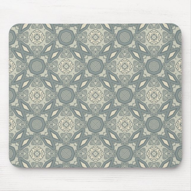 Farbenfroher Retro-Musterhintergrund 5 Mousepad (Vorne)